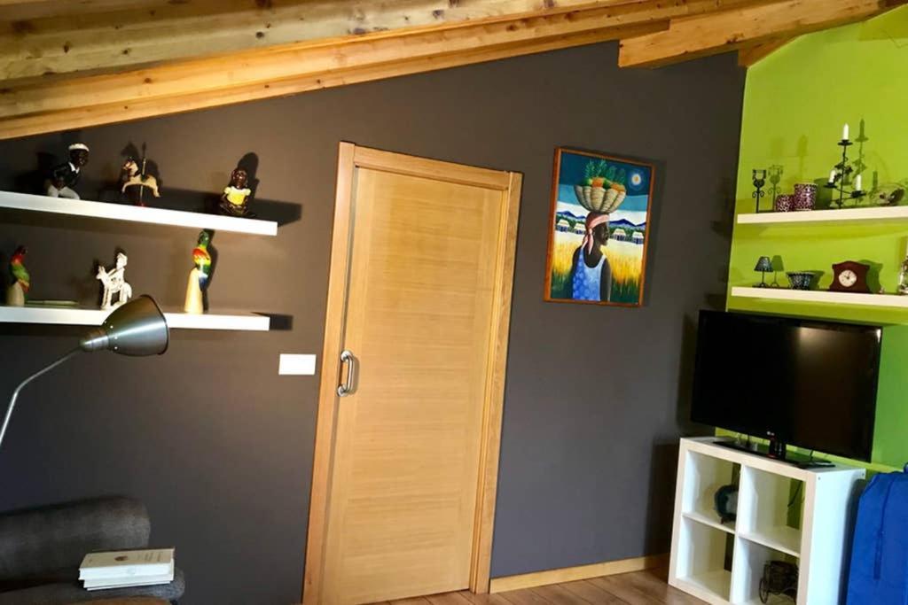 Tranquila Casita De Invitados En Vigo Con Chimenea Экстерьер фото