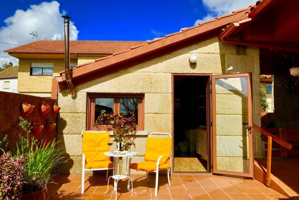 Tranquila Casita De Invitados En Vigo Con Chimenea Экстерьер фото