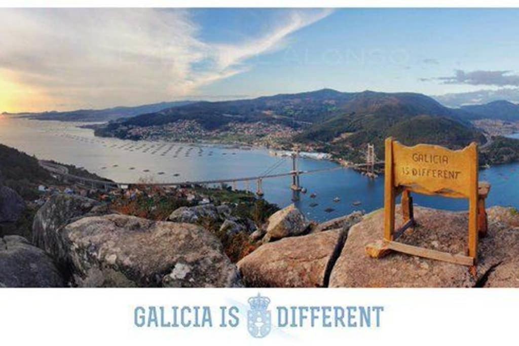 Tranquila Casita De Invitados En Vigo Con Chimenea Экстерьер фото