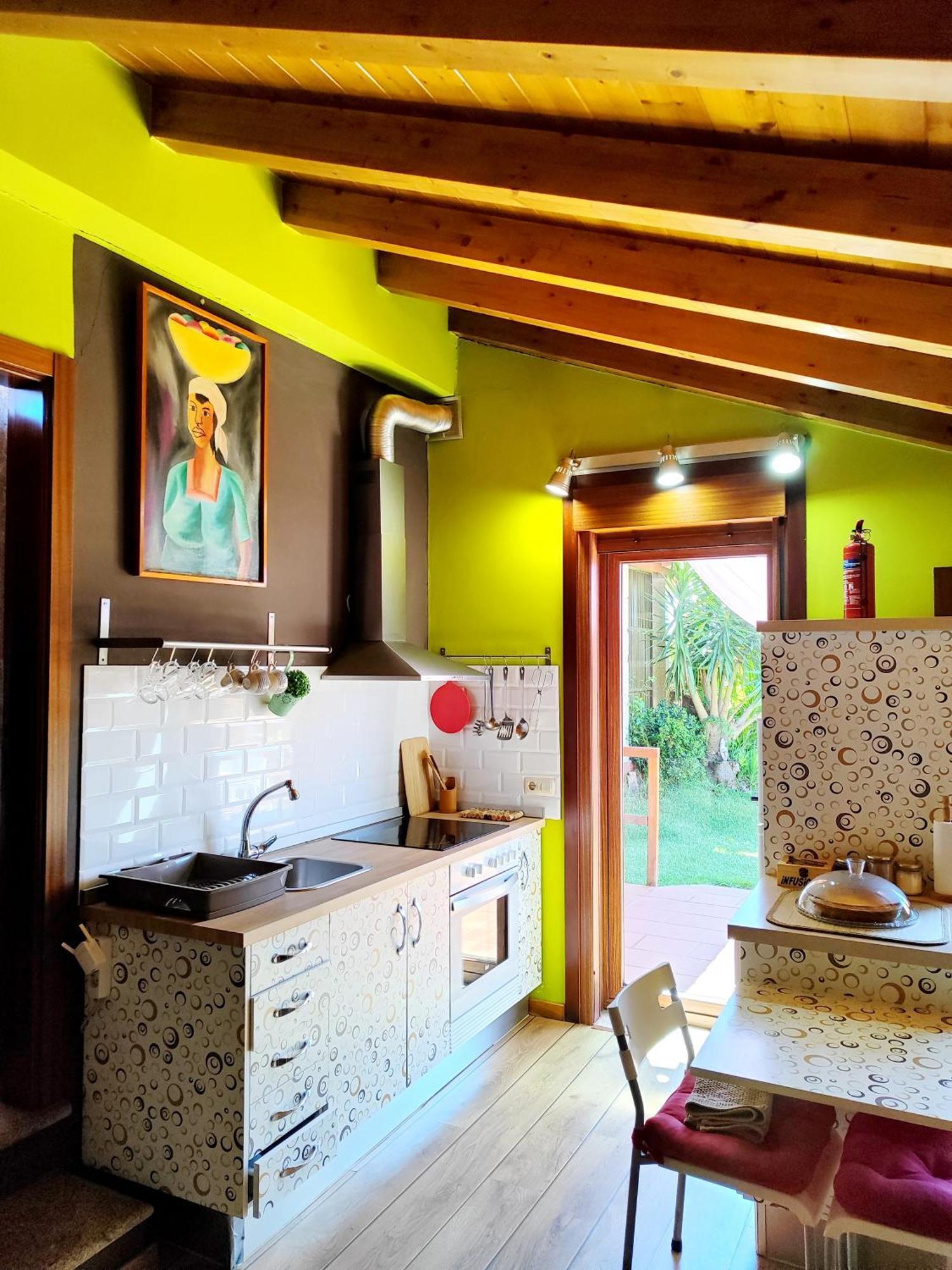 Tranquila Casita De Invitados En Vigo Con Chimenea Экстерьер фото