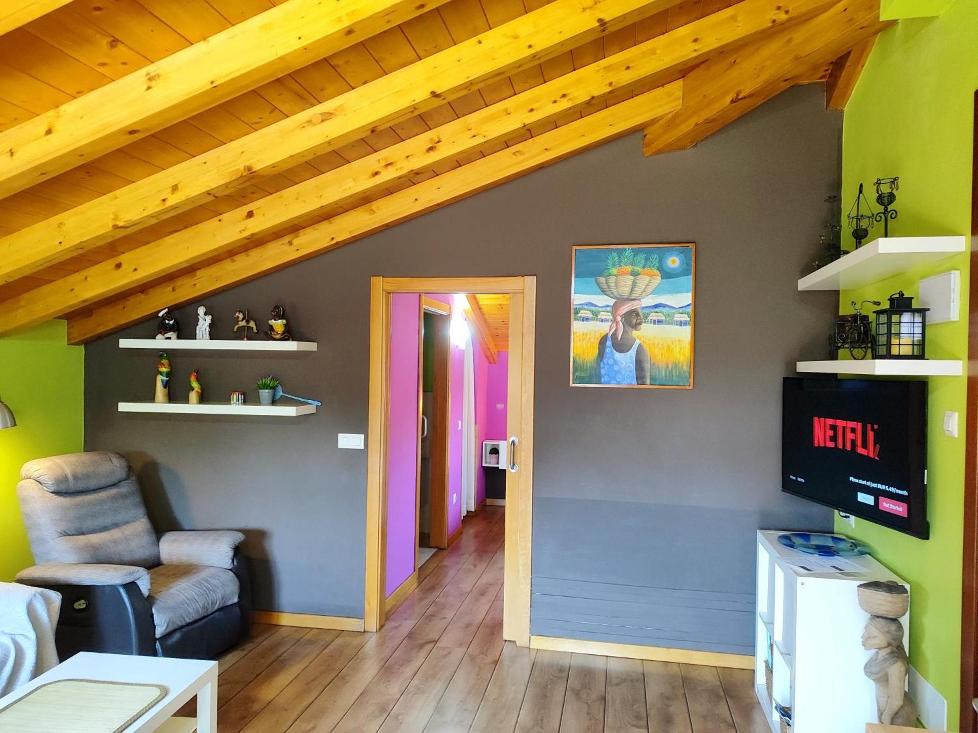 Tranquila Casita De Invitados En Vigo Con Chimenea Экстерьер фото